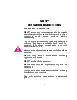 Preview for 2 page of Earlex Spray Station 3000 Operating Instructions Manual