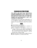 Preview for 18 page of Earlex Spray Station 3000 Operating Instructions Manual