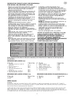 Preview for 27 page of Earlex SPRAY STATION HV 2900 Operating Instructions Manual