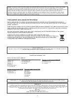 Preview for 34 page of Earlex SPRAY STATION HV 2900 Operating Instructions Manual