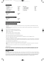 Preview for 3 page of Earlex SPRAY STATION HV3500 Operating Instructions Manual