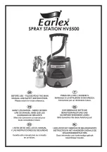 Earlex Spray Station HV5500 Manual And Safety Instructions preview