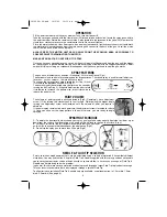 Предварительный просмотр 5 страницы Earlex SPRAY STATION PRO HV 5000 Operating Instructions Manual