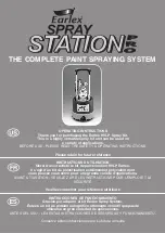 Предварительный просмотр 1 страницы Earlex SPRAY STATION PRO Operating Instructions Manual