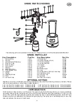 Preview for 3 page of Earlex SPRAY STATION PRO Operating Instructions Manual