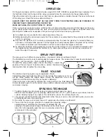 Предварительный просмотр 5 страницы Earlex SPRAY STATION Operating Instructions Manual