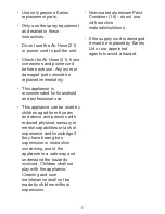 Preview for 3 page of Earlex Spraystation 5021 Operating Instructions Manual