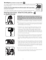 Предварительный просмотр 11 страницы Earlex SPRAYSTATION GEMINI Operating Instructions Manual