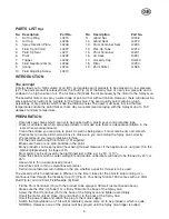 Preview for 5 page of Earlex spraystation hv1900kr Operating Instructions Manual