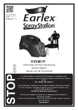 Предварительный просмотр 1 страницы Earlex SprayStation HV2901P Operating Instructions Manual