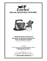 Earlex SprayStation HV3900KR Operating Instructions Manual preview