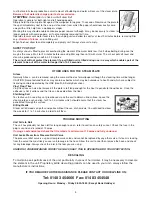 Preview for 3 page of Earlex SS125 Operating Instructions