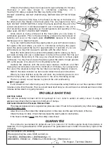 Предварительный просмотр 9 страницы Earlex SS76 Instructions Manual