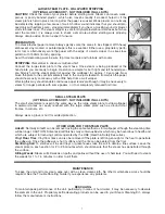 Preview for 7 page of Earlex STEAM CLEANING SC125 Operating Instructions Manual