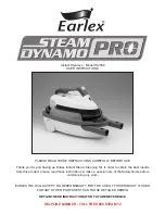 Earlex Steam Dynamo Pro IS2000 User Instructions preview