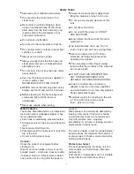 Preview for 2 page of Earlex Steam Master LMB110V Operating Instructions Manual