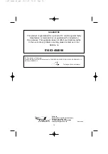 Preview for 16 page of Earlex Super Sprayer 85 SG85 Operating Instructions Manual