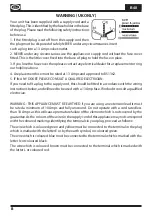 Предварительный просмотр 8 страницы Earlex WS125 Operating Manual