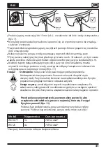 Preview for 41 page of Earlex WS125 Operating Manual