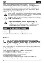 Preview for 48 page of Earlex WS125 Operating Manual