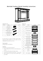 Early Settler Rochdale Assembly Instructions предпросмотр