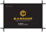 Earmor M31 MOD3 User Manual предпросмотр