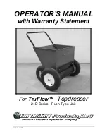 Предварительный просмотр 1 страницы Earth & Turf Products TruFlow 24D Operator'S Manual