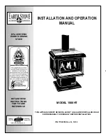 Earth Stove EARTHSTOVE 1500HT Installation And Operation Manual предпросмотр