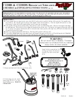 Предварительный просмотр 1 страницы Earth Way C22HD Assembly And Operating Instructions Manual