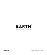 Preview for 1 page of Earth BRICK E.BR.01 Quick User Manual