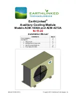 Предварительный просмотр 1 страницы EarthLinked ACM-1836A Installation Manual