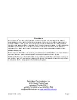 Предварительный просмотр 2 страницы EarthLinked ACM-1836A Installation Manual