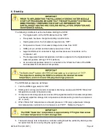 Preview for 22 page of EarthLinked HWM-18B Installation, Operation & Maintenance Manual