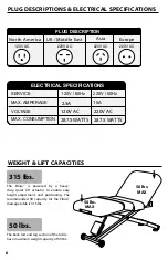 Preview for 8 page of Earthlite Ellora Flat Top User Manual