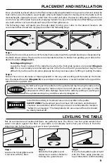 Preview for 11 page of Earthlite Ellora Flat Top User Manual