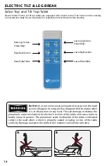 Preview for 16 page of Earthlite Ellora Flat Top User Manual