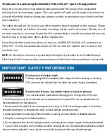 Preview for 2 page of Earthlite Vibra-Therm User Manual