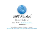 EarthMinded RainStation RS-0001 User Manual preview
