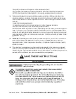 Предварительный просмотр 7 страницы EarthQuake 19.2V CORDLESS IMPACT WRENCH 97925 Set Up And Operating Instructions Manual