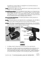 Предварительный просмотр 11 страницы EarthQuake 19.2V CORDLESS IMPACT WRENCH 97925 Set Up And Operating Instructions Manual