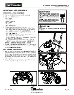 Предварительный просмотр 7 страницы EarthQuake 3310V Operating & Parts Manual