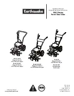 EarthQuake 3365 Series Operator'S Manual Original Operating  Instructions preview