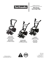 EarthQuake 3365 Series Operator'S Manual Original Operating  Instructions предпросмотр