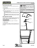 Предварительный просмотр 12 страницы EarthQuake 5055 6 HP Operating Instructions Manual