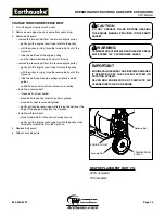 Preview for 15 page of EarthQuake 5055 6 HP Operating Instructions Manual