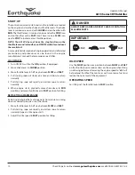 Предварительный просмотр 10 страницы EarthQuake 6015BCE Operator'S Manual