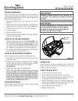 Предварительный просмотр 17 страницы EarthQuake 6015BCE Operator'S Manual