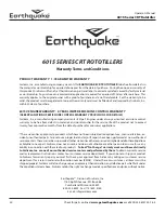 Предварительный просмотр 30 страницы EarthQuake 6015BCE Operator'S Manual