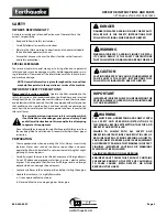 Preview for 3 page of EarthQuake 6015V Original Operating Instructions