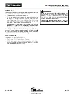 Preview for 13 page of EarthQuake 6015V Original Operating Instructions